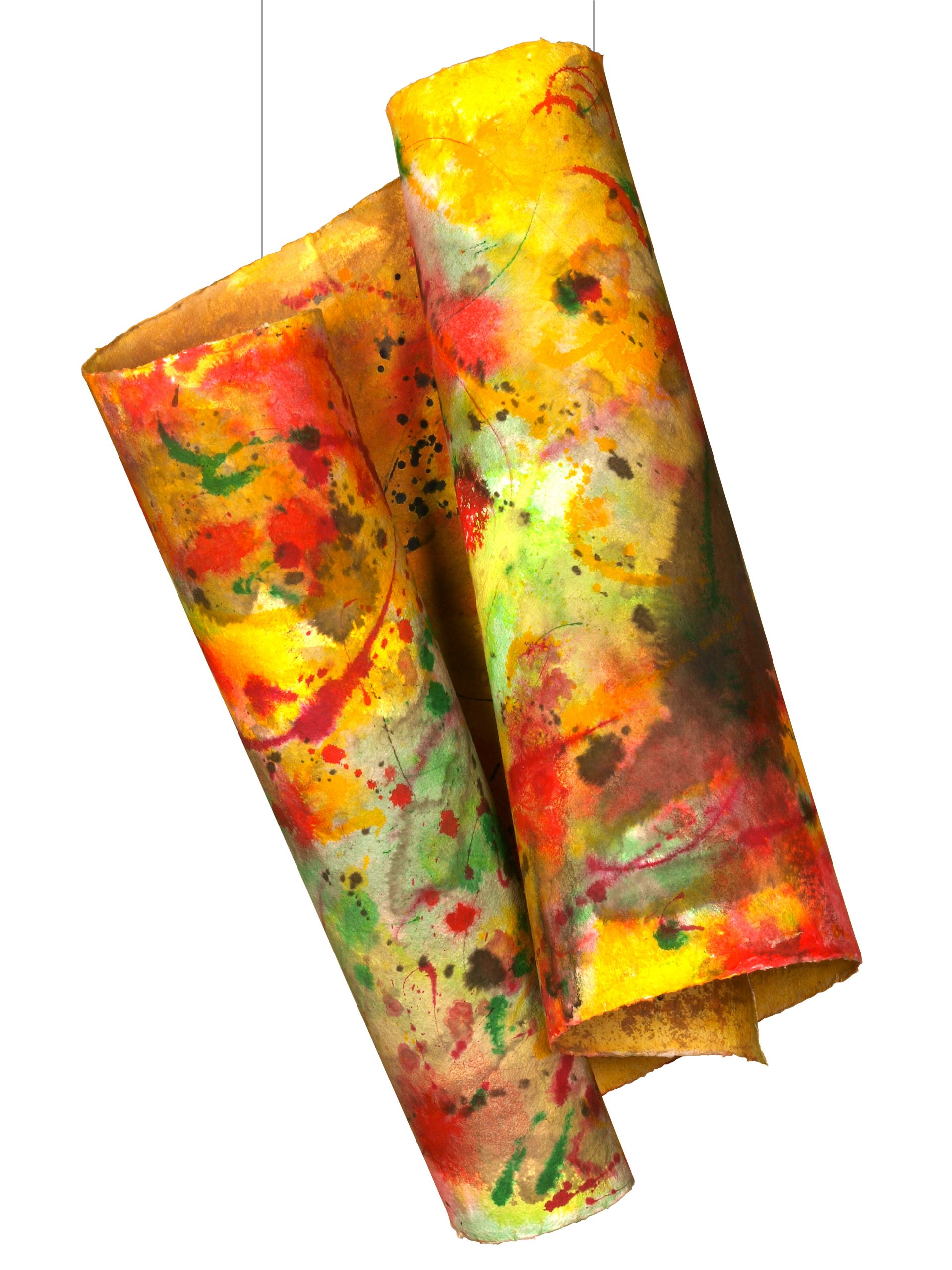 Bild: „Raumwelten 11+12“, schwebend eingerollt