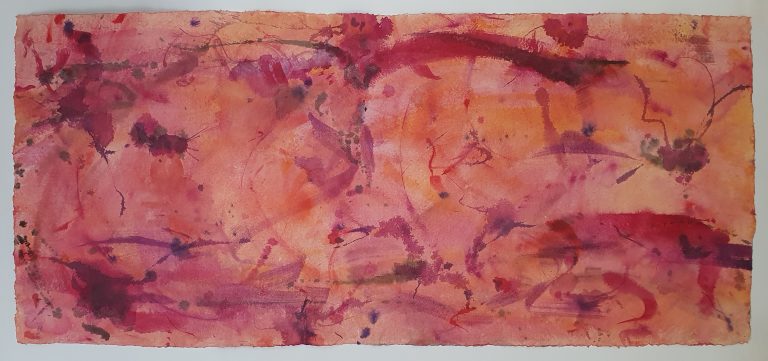 Biild: „Raumwelten 2 (weitergemalt)“