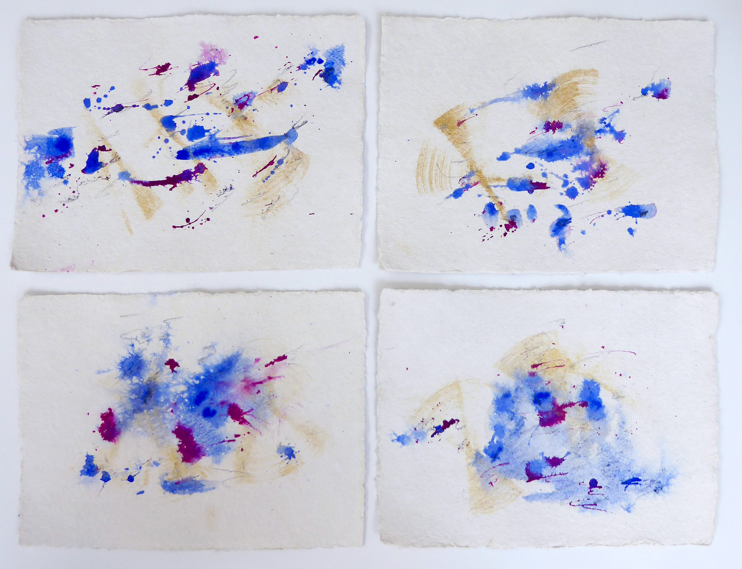 Bilder: „Blue red and… 1-4“