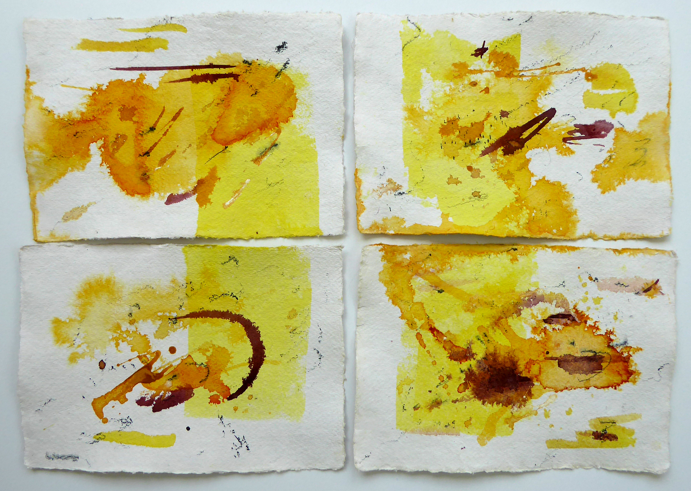 Bilder: „Wax and… 1-4“